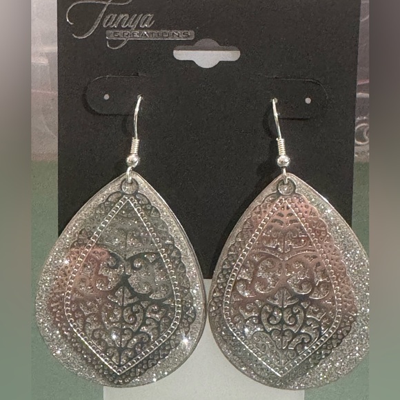 High-End Department Store Designer One of Kind Statement Earrings - Picture 2 of 4